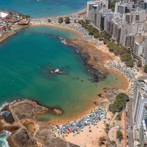 Guarapari, a Praia das Castanheiras