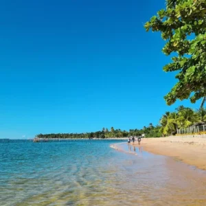 Praia da Barra Grande na Bahia