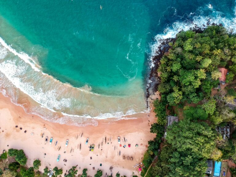 Aerial Photography of Sea