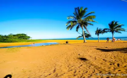 Praia de Barra do Sahy: Um Paraíso Escondido em Aracruz