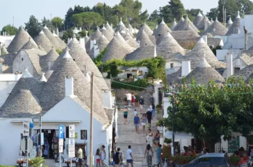 Alberobello, na Itália