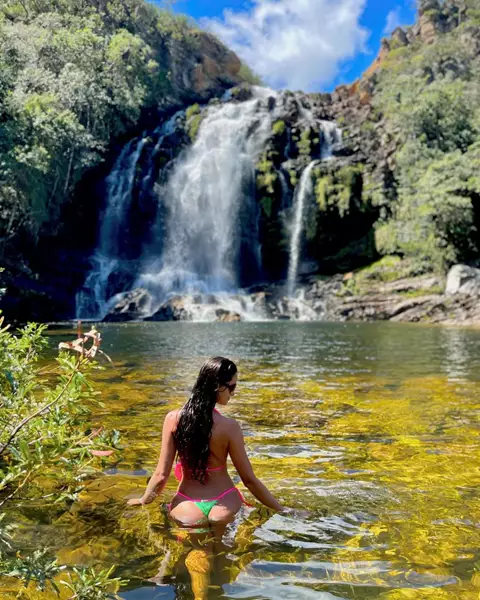 Cachoeira Serra Morena na Serra do Cipó em Minas Gerais