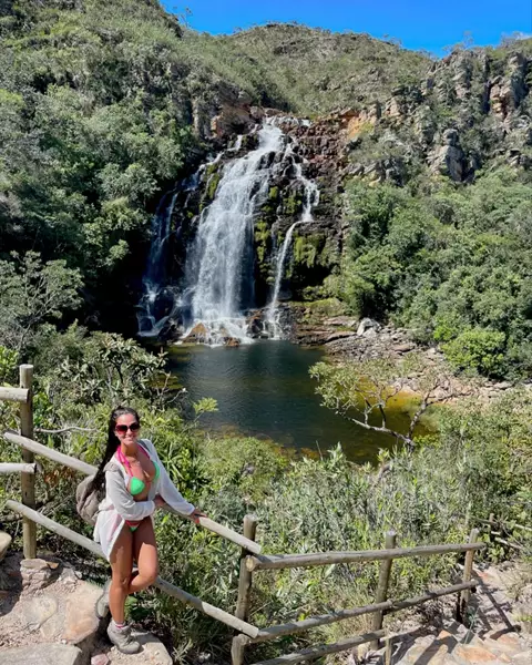 Cachoeira Serra Morena na Serra do Cipó em Minas Gerais