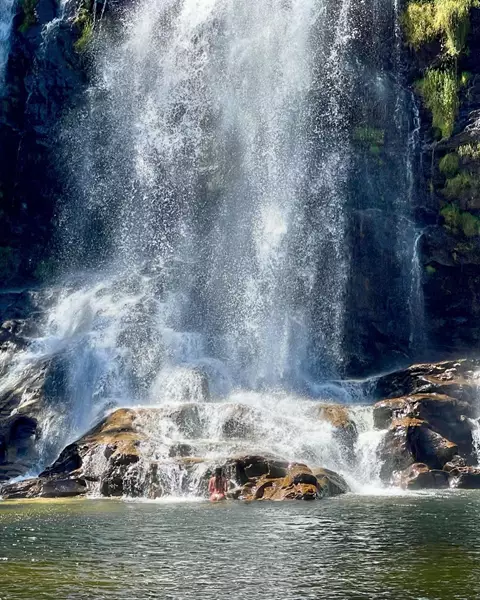 Cachoeira Serra Morena na Serra do Cipó em Minas Gerais