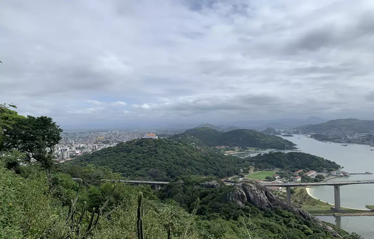 Morro do Moreno, em Vila Velha.