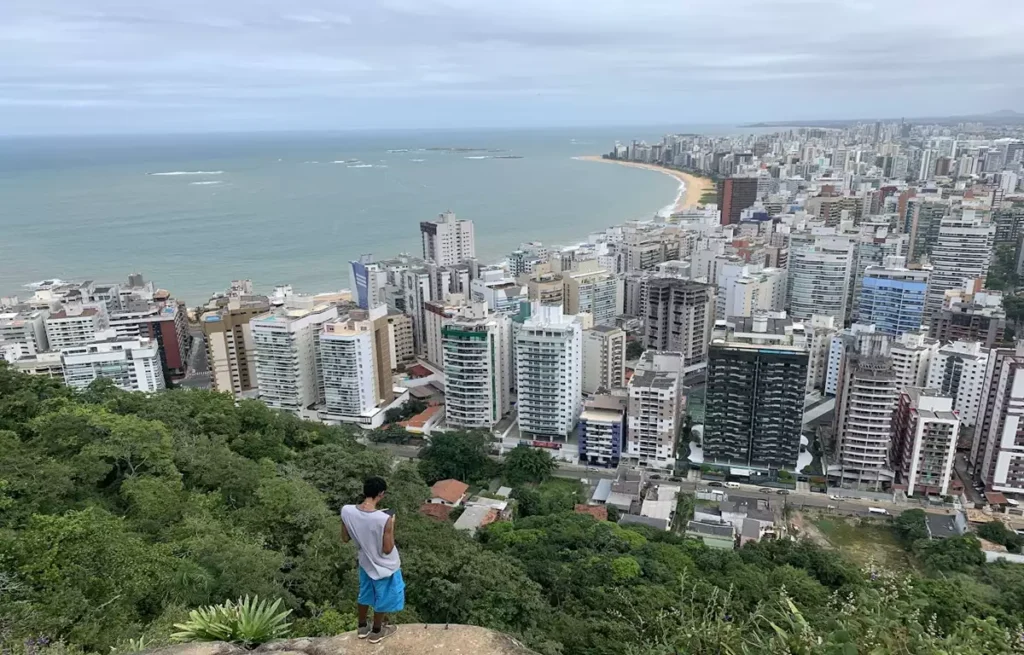 Morro do Moreno, em Vila Velha.