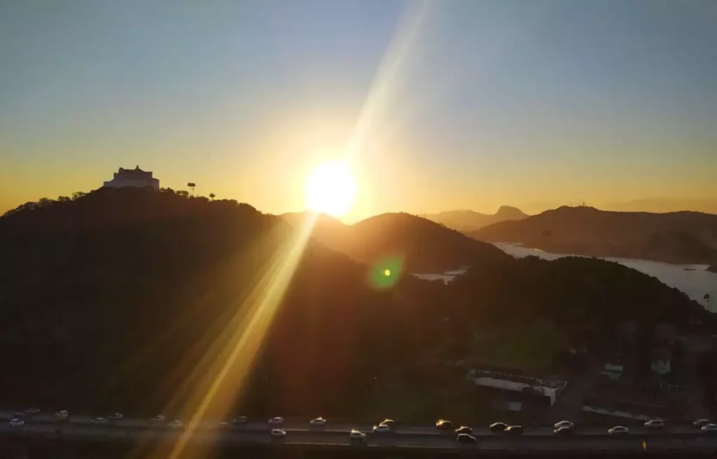 Morro do Moreno, em Vila Velha.