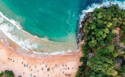 Aerial Photography of Sea