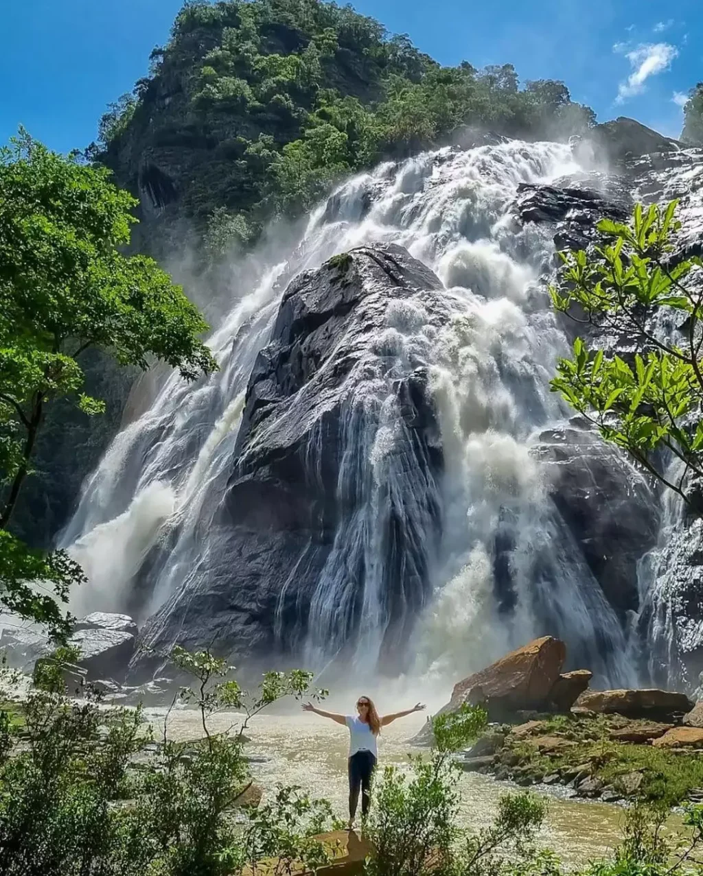 cachoeira da fumaça