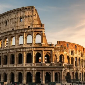 Coliseu de Roma na Itália