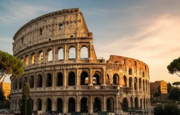 Coliseu de Roma na Itália