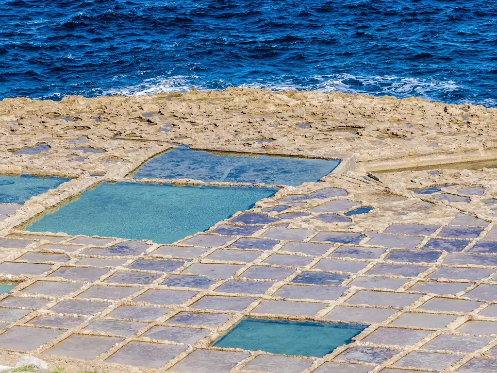 tanques de sal de Gozo