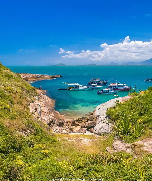 Arquipélago das Três Ilhas, Guarapari - Espírito Santo.