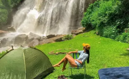Cachoeira da Vovó Lúcia, em Ibitiruí Alfredo Chaves. 11 Cachoeira Vovó Lúcia, em Ibitiruí Alfredo Chaves.