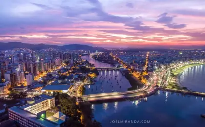 Espírito Santo Visto do Alto: Imagens de Drone Revelam Beleza Espetacular 12 Cidade de Vitória, ES