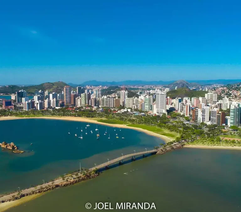 Cidade de Vitória, ES - praias do litoral capixaba