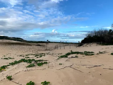 Itaúnas conceção da barra