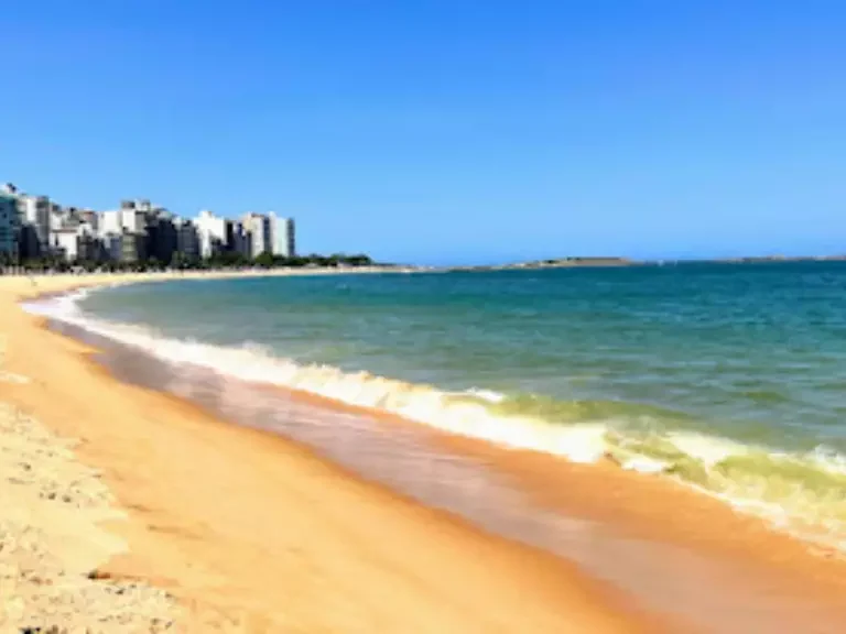 Praia da Costa, em Vila Velha,
