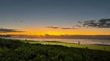 Praia de Itaparica, localizada em Vila Velha