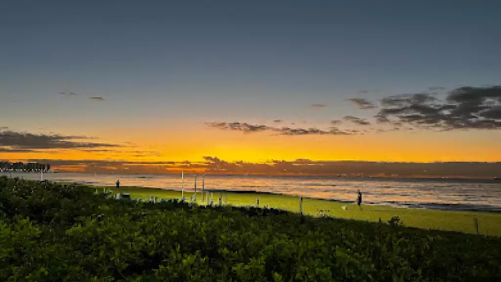 Praia de Itaparica, localizada em Vila Velha