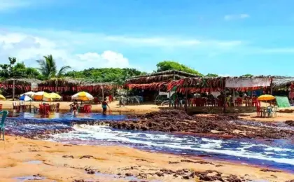 Praia de Riacho Doce em Conceição da Barra