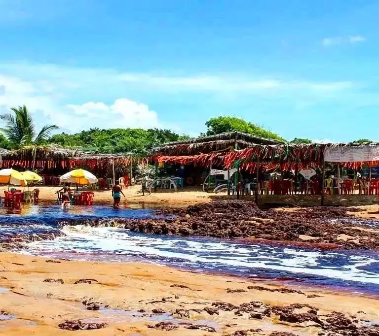 Praia de Riacho Doce em Conceição da Barra