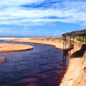 Praia de Riacho Doce em Conceição da Barra