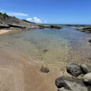 Praia dos Bremen em Guarapari