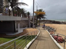 Praia dos Namorados em  Guarapari