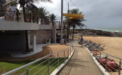Praia dos Namorados em  Guarapari