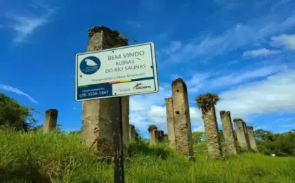 Ruínas do Rio Salinas - Anchieta