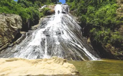 Cachoeira das Andorinhas em Santa Leopoldina, ES