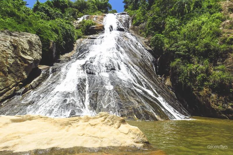 Cachoeira das Andorinhas em Santa Leopoldina, ES