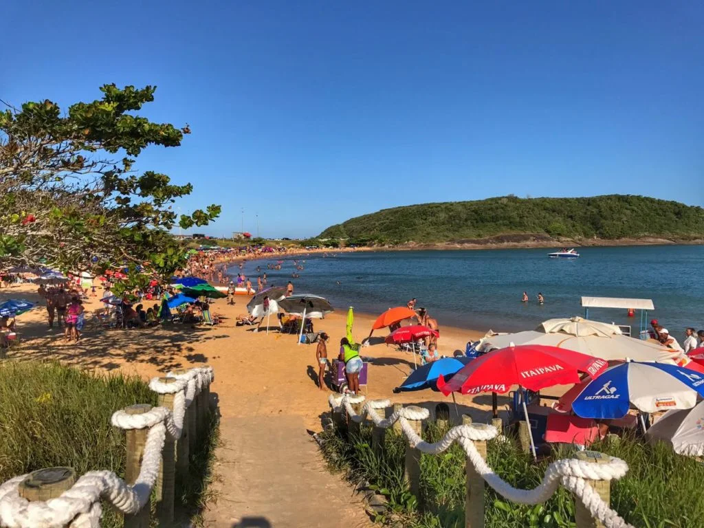 Praia de Bacutia Guarapari