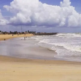 Praia da Barra em Conceição da Barra