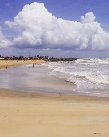 Praia da Barra em Conceição da Barra