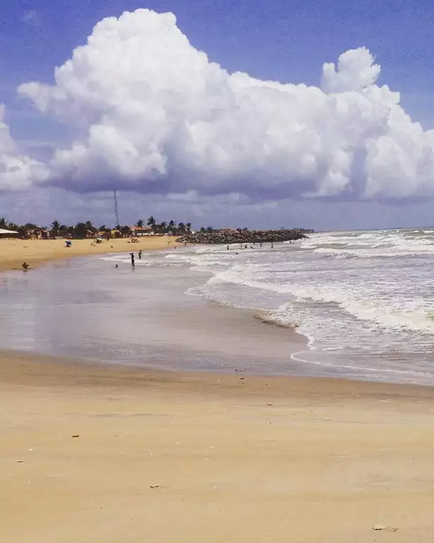 Praia da Barra em Conceição da Barra