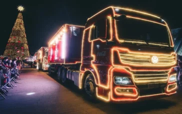 Caravana de Natal da Coca-Cola Crédito: Instagram/@cocacola_br