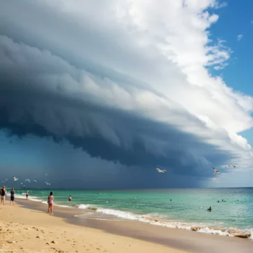 Frente fria chega ao Espírito Santo com chuva e queda de temperatura