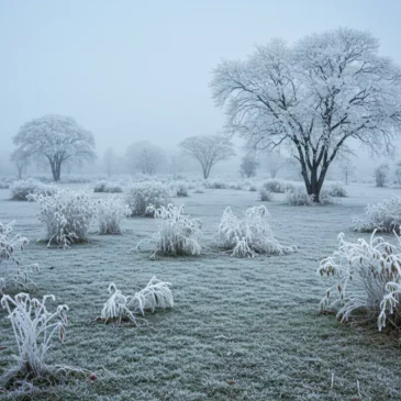 Frio extremo no Sul do Brasil com geada e temperaturas negativas