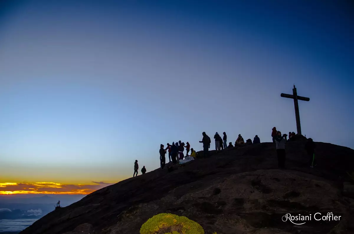 Pôr do sol no Pico da Bandeira, Caparaó