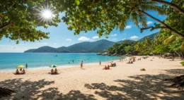 Praia das Galhetas em Paraty no Rio de Janeiro