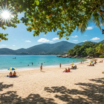 Praia das Galhetas em Paraty no Rio de Janeiro