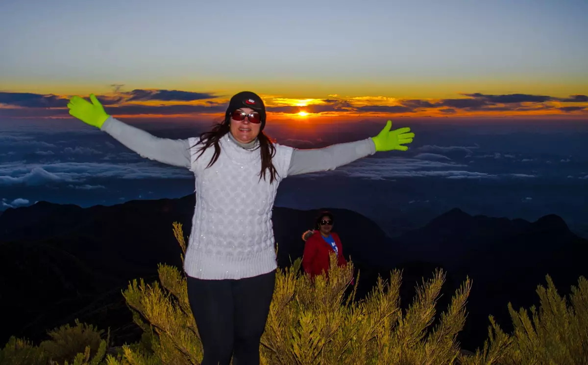 Pico da Bandeira no Parque Nacional do Caparaó Espírito Santo