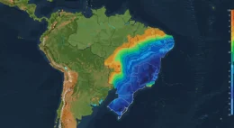 Frente fria no Brasil