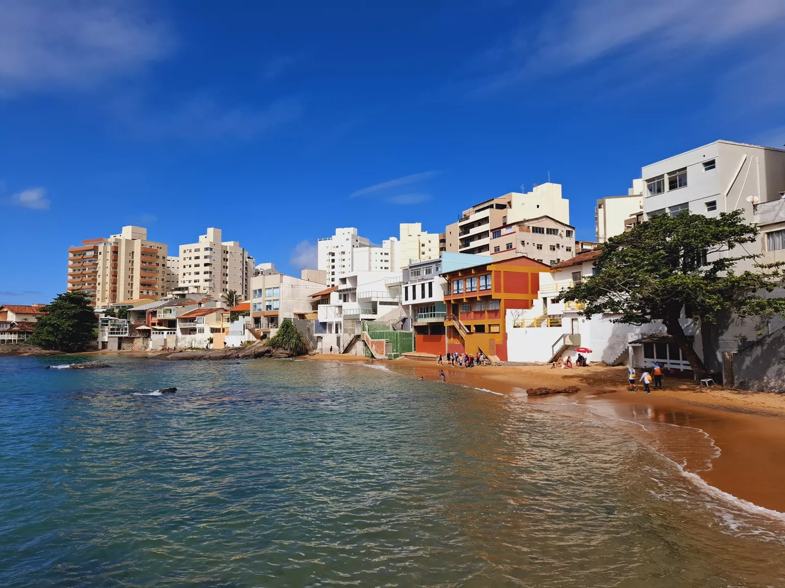 Chegada dos peregrinos ao final dos Passos de Anchieta
