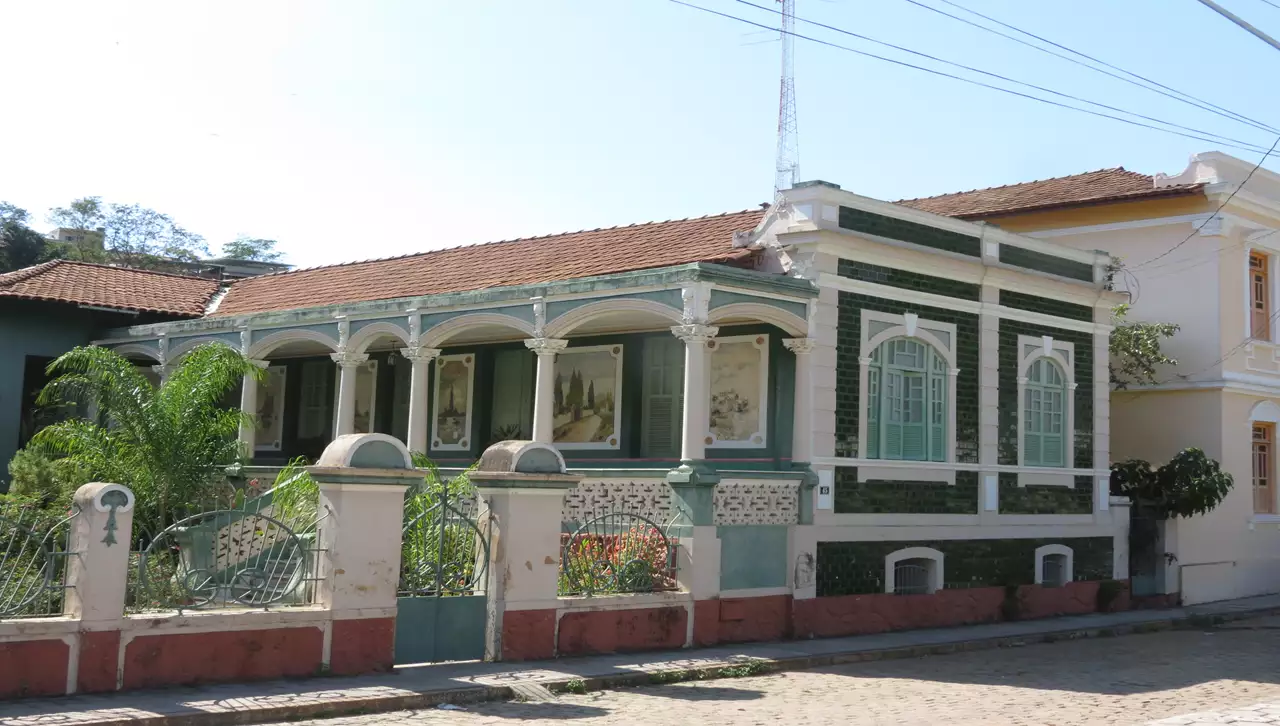 Casarios históricos de Muqui, no Sul do Espírito Santo