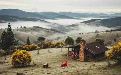 lugares frios para viajar no Brasil