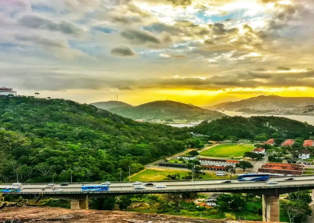 Pôr do Sol no Morro do Moreno