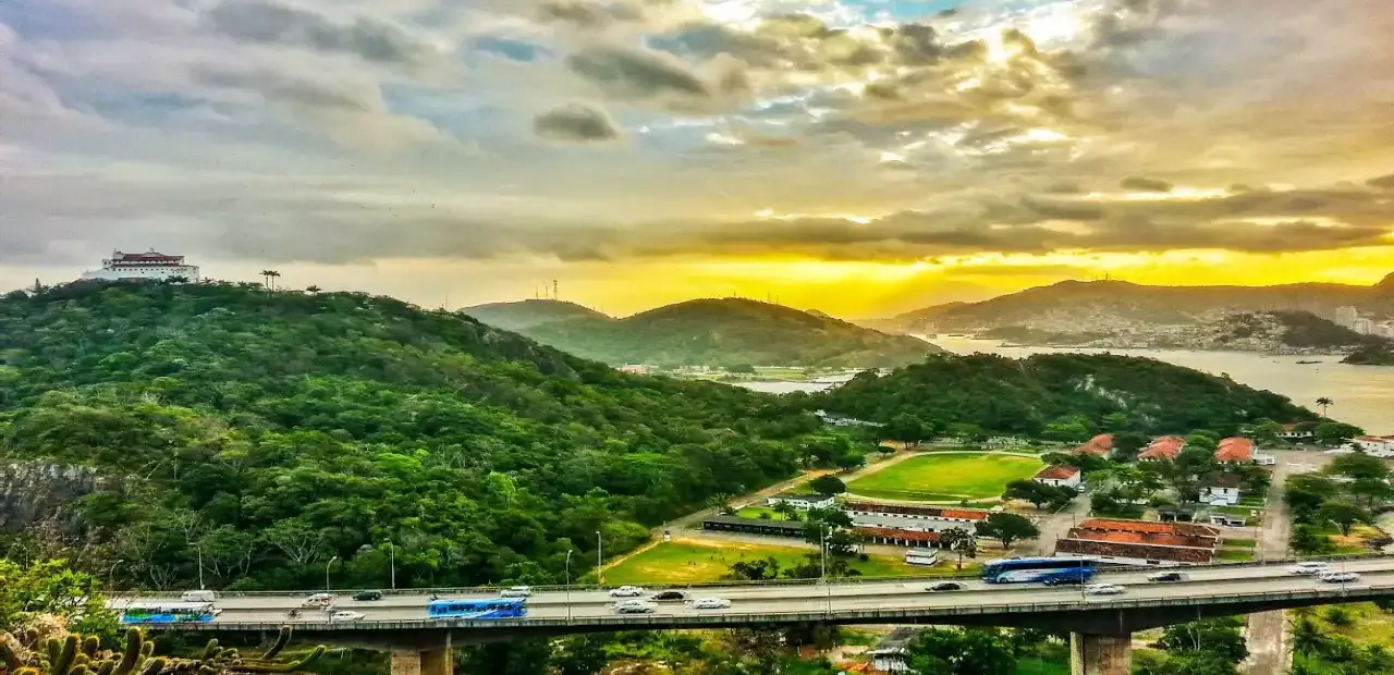Pôr do Sol no Morro do Moreno